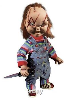 Limited Edition Childs Play CHUCKY SCARRED 15 TALKING GOOD GUY DOLL