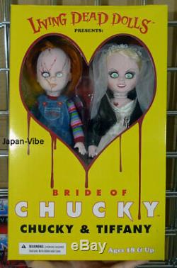 Living Dead Dolls Bride of Chucky & Tiffany Set 2-pack Mezco Child's Play New