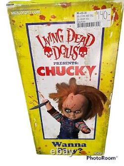 Living Dead Dolls CHUCKY Child's Play Horror Halloween Action Figure Toys NRFB