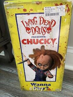 Living Dead Dolls CHUCKY Child's Play Horror Halloween Action Figure Toys NRFB
