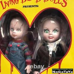 Living Dead Dolls Child s Play Chucky s Bride Chucky Tiffany Co. Set of 2