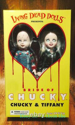 MEZCO TOYS LDD Child's Play Chucky Tiffany 1/12th 10? Toy Gift Figure In Stock