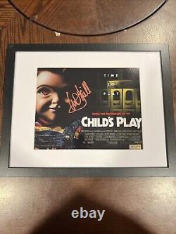 Mark Hamill Childs Play Chucky 8x10 FRAMED Autograph with COA