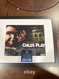 Mark Hamill Childs Play Chucky 8x10 FRAMED Autograph with COA