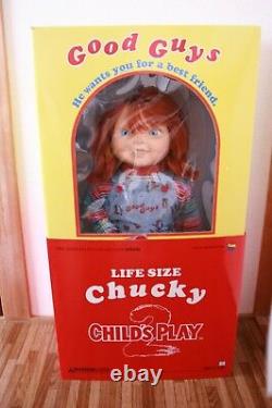 Medicom Toy CHUCKY Child's Play 2 LIFE SIZE FIGURE TOY MOVIE RARE