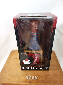 Mezco (2018) BRIDE OF CHUCKY Chucky Burst-A-Box Child's Play Jack-in-the-Box NIB