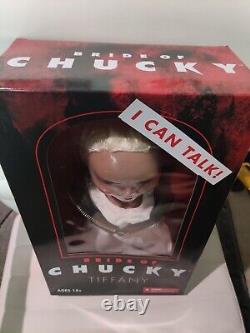 Mezco Bride of Chucky 15 Talking Tiffany Figure (78015) NEW SEALED CHILDS PLAY