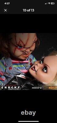 Mezco Bride of Chucky 15 Talking Tiffany Figure NEW SEALED CHILDS PLAY