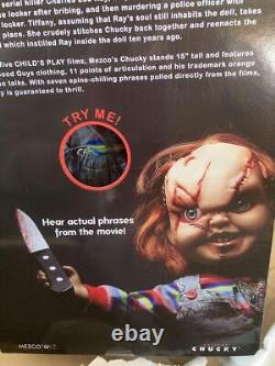 Mezco Child'S Play/Seed Of Chucky 15 Inch Talking Function Built-In Version