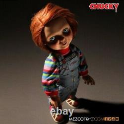 Mezco Child's Play Good Guy Chucky 15 Inch Talking Doll Brand New and In Stock