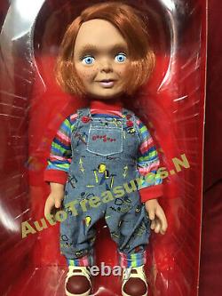 Mezco Child's Play Happy Good Guy Chucky Doll Mega Size 15 Talking Figure