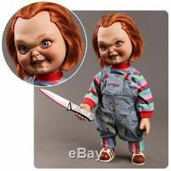 Mezco Child's Play Sneering Chucky 15-Inch Talking Doll Action Figure