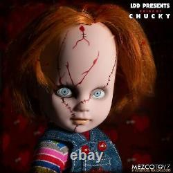 Mezco LDD Living Dead Dolls Bride of Chucky Chucky & Tiffany Child's Play Set