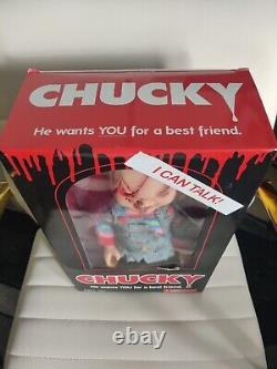 Mezco MDS Bride of Chucky Talking Scarred Mega Scale 15 Doll NEW CHILDS PLAY