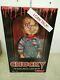 Mezco Mega Childs Play Chucky 15in Figure in package talking