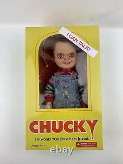 Mezco Toys Child's Play Talking Sneering Chucky Good Guy Action Doll 78002