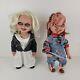 Mezco Toyz Child's Play Talking Scarred Chucky & Bride 15 Figure Doll Working