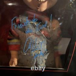 Mezco Toyz Child's Play Talking Scarred Chucky Good Guy 15 Figure Doll