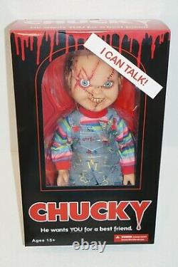 Mezco Toyz Talking Scarred Chucky Childs Play Horror Mega Scale 15 Doll 78003