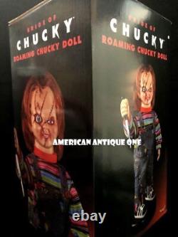 Moving around while talking. Chucky Child Play Large 53cm