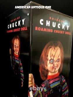 Moving around while talking. Chucky Child Play Large 53cm