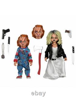 NECA #126 Chucky Child Play Bride Of Action Doll 2Pk