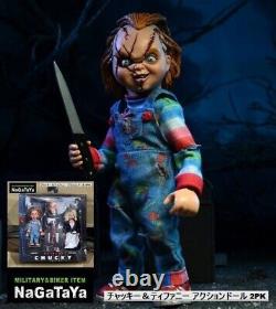 NECA #160 Figure Child Play Bride Of Chucky Chucky Action Doll 2Pk