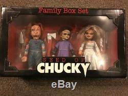 NECA Child's Play Seed Of Chucky Family Box Set RARE BNIB