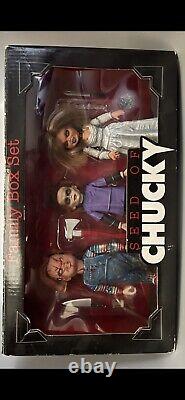 NECA Child's Play Seed Of Chucky Family Box Set Tiffany Glen 2004 Rare New