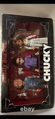 NECA Child's Play Seed Of Chucky Family Box Set Tiffany Glen 2004 Rare New