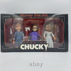 NECA Seed Of Chucky Family Box Set Sealed Tiffany Glen 2004 Child's Play