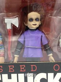 NECA Seed Of Chucky Family Box Set Sealed Tiffany Glen 2004 Child's Play