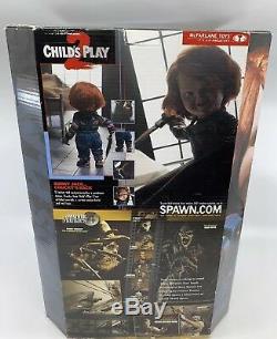 NEW 2001 Child's Play 2 CHUCKY 12 Figure Mcfarlane Toys Movie Maniacs Doll NIB