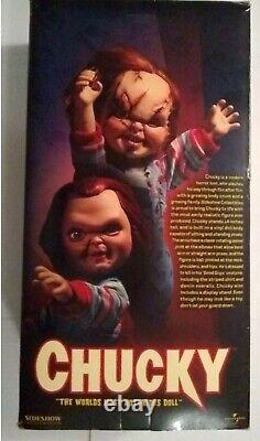 NEW SIDESHOW Collectibles Childs Play CHUCKY DOLL Universal Studios Halloween