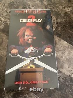 NEW Universal Thrillers Child's Play 2 (VHS, 1999) Chucky Horror FREE SHIPPING