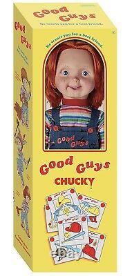 NIB OFFICIAL Child's Play Good Guys Life Size Chucky Doll Spirit Sold Out RARE