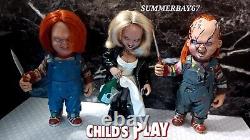Neca Bride of Chucky Movie Maniacs Child's Play 2, 1999 Mcfarlane 6' TWO Chucky