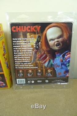 Neca CHILDS PLAY CLOTHED & ULTIMATE CHUCKY Cult Classic Horror Action Figure Set