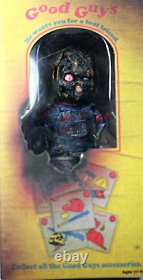 Neca Good Guys Chucky figure Burnt Chucky approx. 5 tall sealed