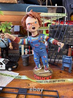 Neca Movie Child Play Chucky Head Knocker American Miscellaneous Goods Figure