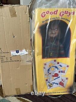 New 1/1 Scale 32 Box NECA Good Guys Chucky Life Size Doll In Big Mailer Box Mib