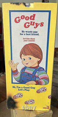 New 1/1 Scale 32 Box NECA Good Guys Chucky Life Size Doll In Big Mailer Box Mib