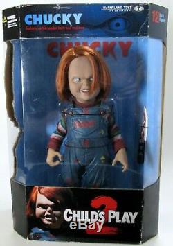 New Sealed McFarlane Movie Maniacs 2 Childs Play 2 Chucky 12 Inch 2001