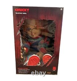 New Talking Chucky Doll 24 Inch Halloween Home Decor Gifts Horror Toy Kid Adults