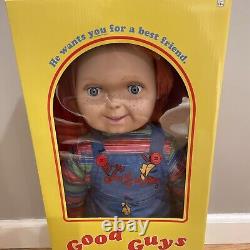 Official 30 Life Size GOOD GUYS CHUCKY DOLL Childs Play Horror Spirit Halloween