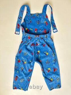 Overol Chucky / Child's Play 1988 Overalls / Chucky doll 11 life size