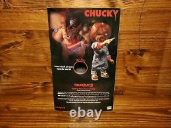 Pizza Face Chucky Mega Scale 15 Mezco MDS Talking Figure. Child's Play 3