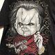 RARE Vintage Childs Play Chucky Doll Horror Scarface Tony Montana Shirt 90s NICE