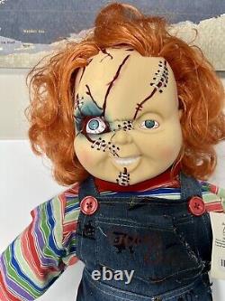 Rare Pristine Chucky Doll 24 Bride Knife Shoes Good Guy Childs Play Complete