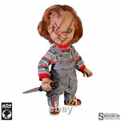SIDESHOW MEZCO TOYZ MEGA SCALE CHILDS PLAY CHUCKY WithSOUND 15 7 PHRASES NEW